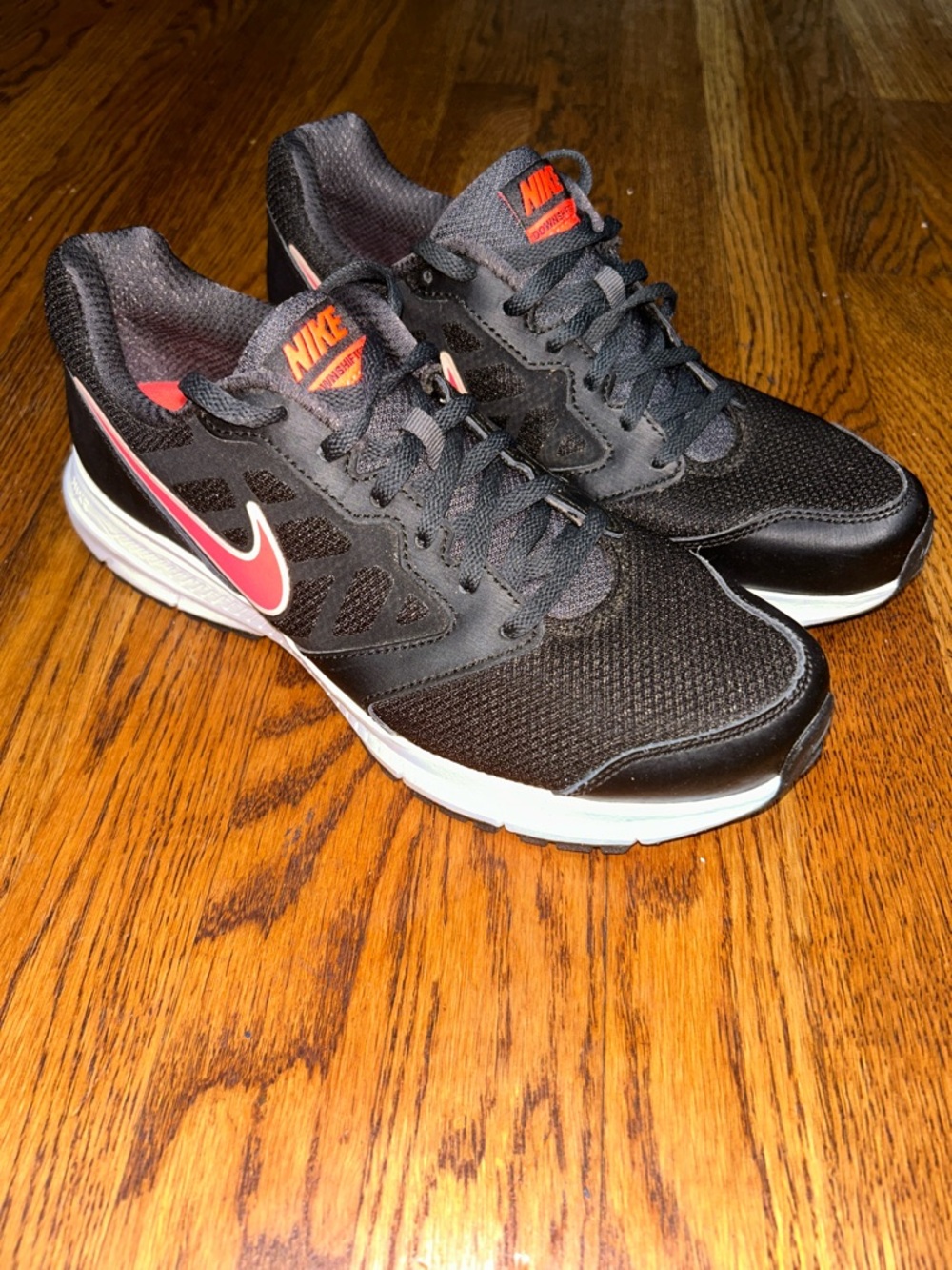 Nike Downshifter 6 Black Pink Running Shoes Women’s Size 10.5 Athletic Sneakers